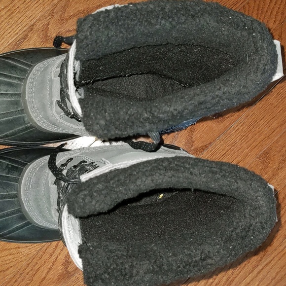 LLBean Men's Size 11 Medium Lace Up Liner Slip Resistant Snow Boots - Picture 5 of 10